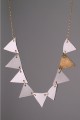 Painted Flag Necklace